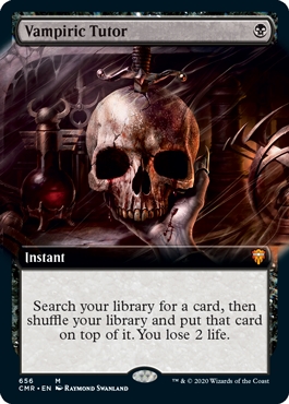 🔥 Vampiric Tutor Commander Legends Bordless